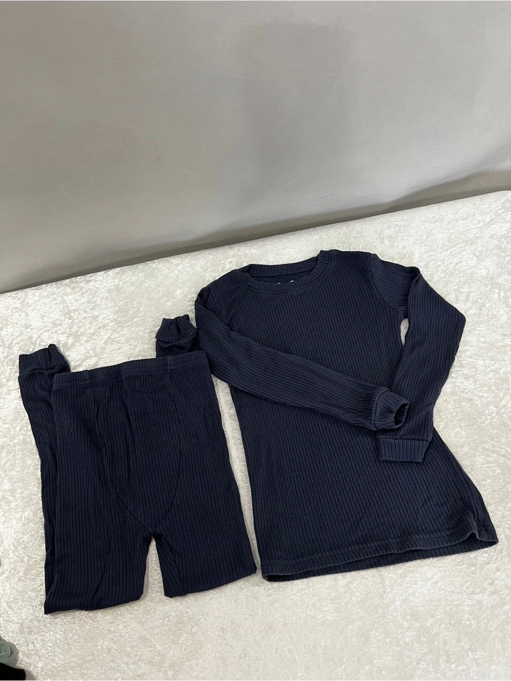 Vaenait Baby Lot of 3 set pajamas kids boy's blue green black size 6/7 Years